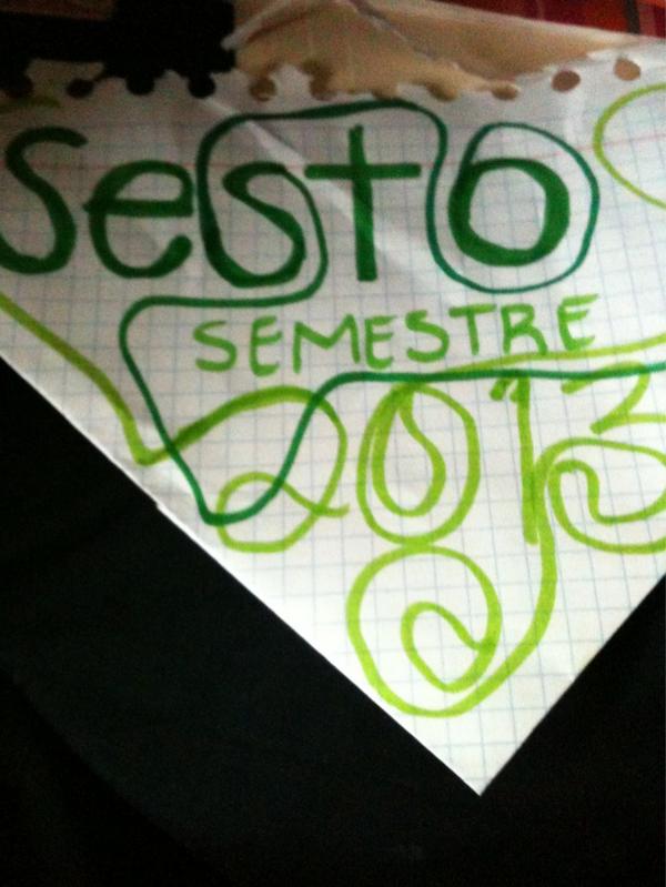 Ola k ase? Cursando el #sesto semestre o k ase? @naatromero