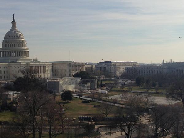 FIUdc's tweet image. Inauguration preparation underway! @fiu are you ready to take over DC next week?! #panthersinDC