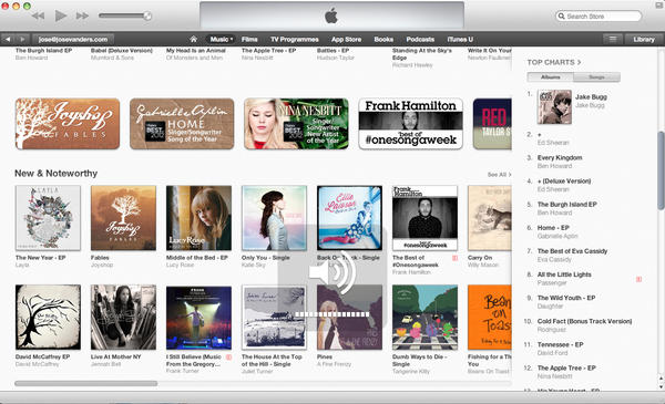 thatwomanmusic's tweet photo. My new EP has been placed at NUMBER ONE for this week's New and Noteworthy releases on iTunes!! This is amazing. http://t.co/w0rDJaWa