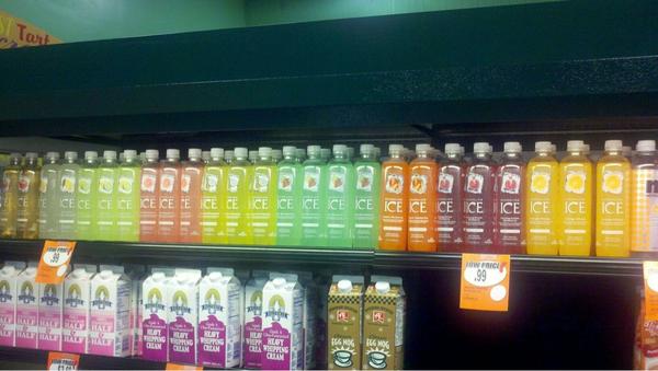 mwneICE's tweet photo. Cold placement at a Price Chopper. Nice work team! http://t.co/n5ngoPFl