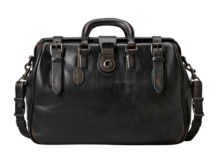 Buy FOSSIL LEATHER BAG / Authentic / Vintage / Genuine Leather Handbag /  Shoulderbag / Cross Body / Black Brown Online in India - Etsy