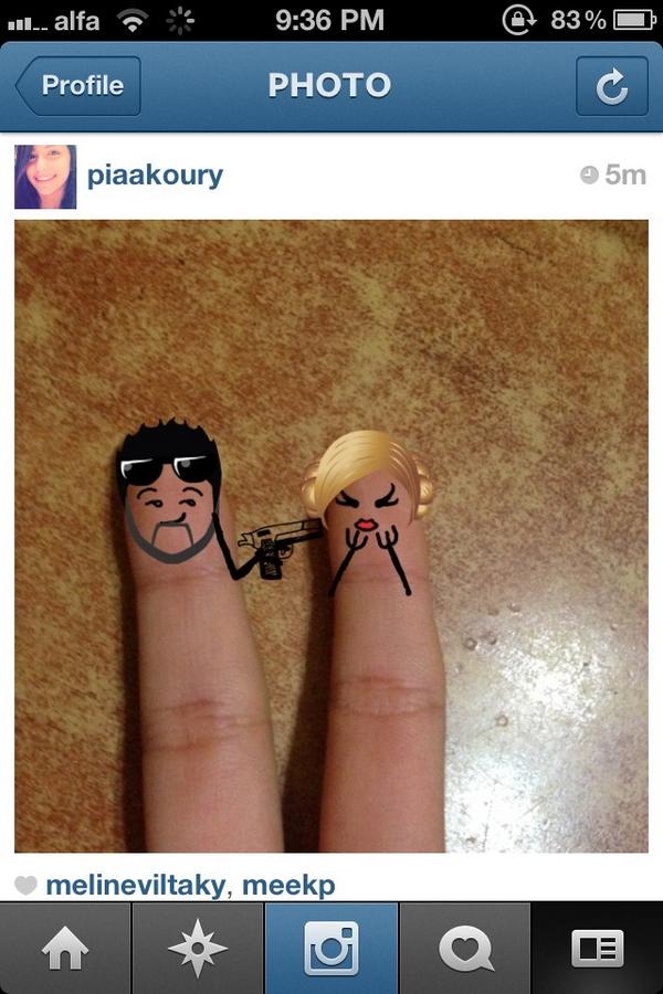 PiaAkoury's tweet image. #instagram #cooleffects #myfingers