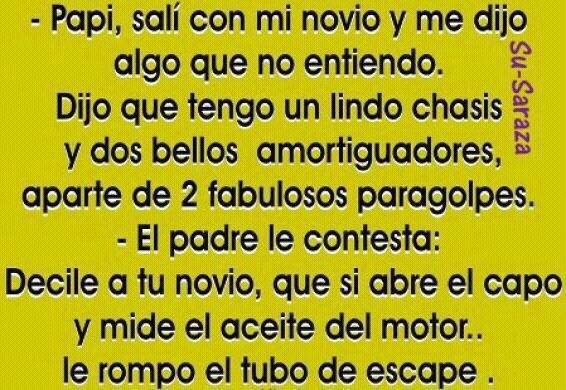 Eso le are aquien me enamore mi hija