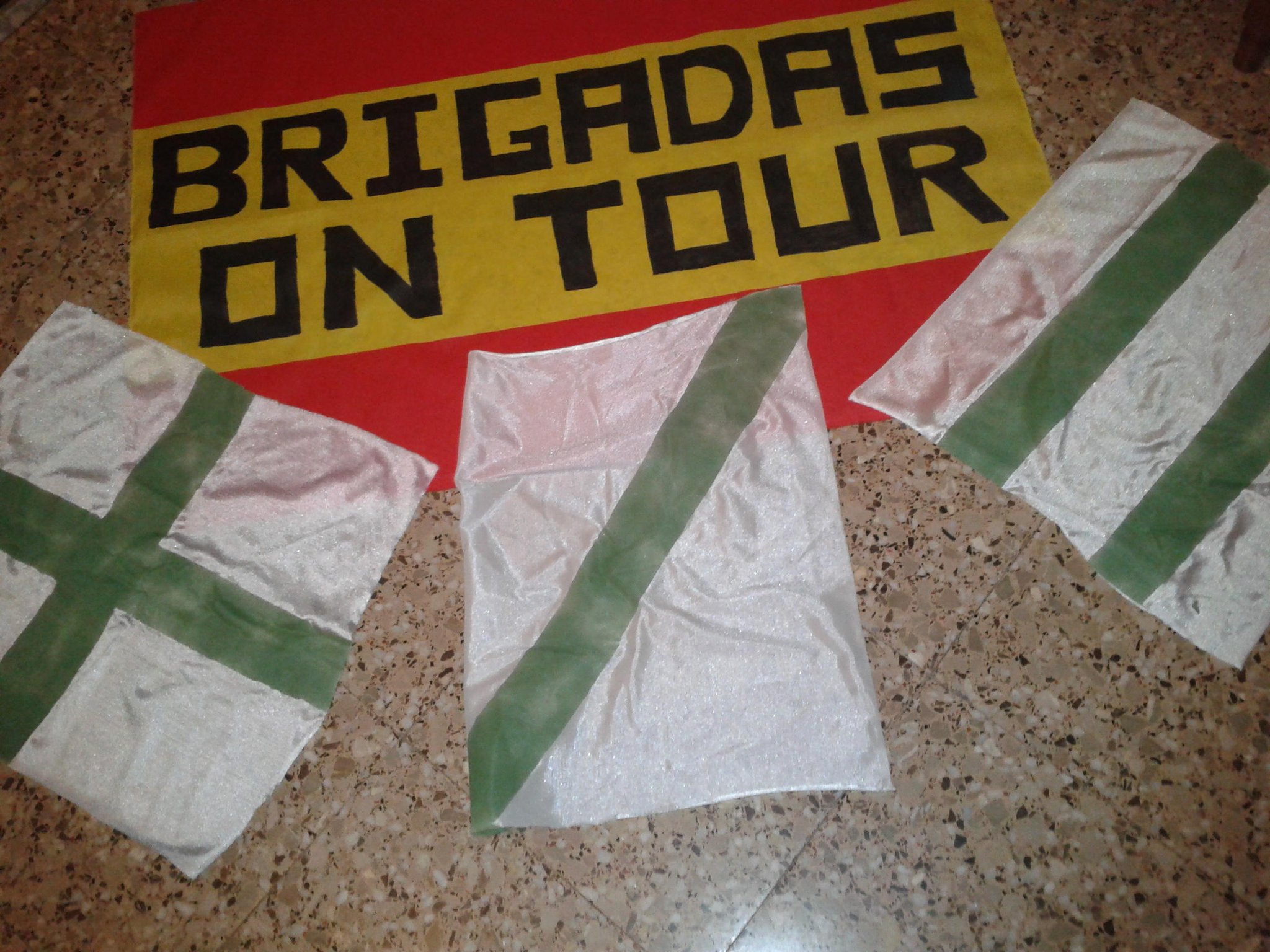 BANDERAS DE LAS BRIGADAS VERDES BANDERAS DE LAS BRIGADAS VERDES
