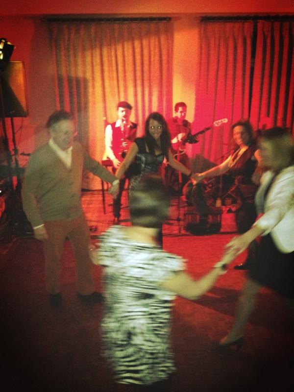 Hambleton_Hall's tweet photo. Tonight is Staff Party Night. Having a fab time @thewilliamcecil being entertained by @DG_Music / Funk Soul Brother 😃 http://t.co/QZ1wmEwC