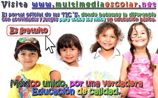 multimediaesc's tweet image. Visita multimediaescolar.net El portal de las TIC´S, donde hacemos la diferencia con actividades y juegos para los niños