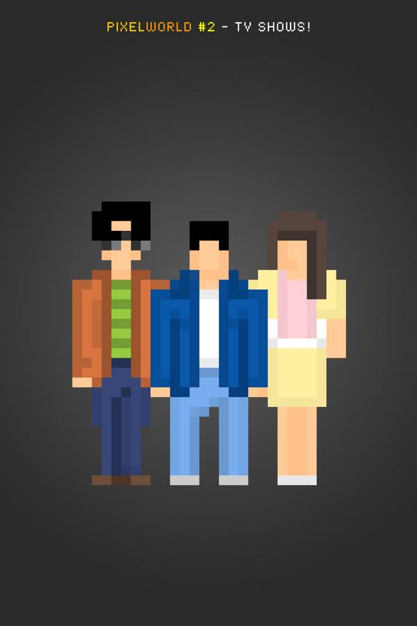 lajefa's tweet image. HELP! Anyone knows this TV show from @PixelWorldApp ?? pixelworld.appnormals.com #PixelWorld2 #pixelart