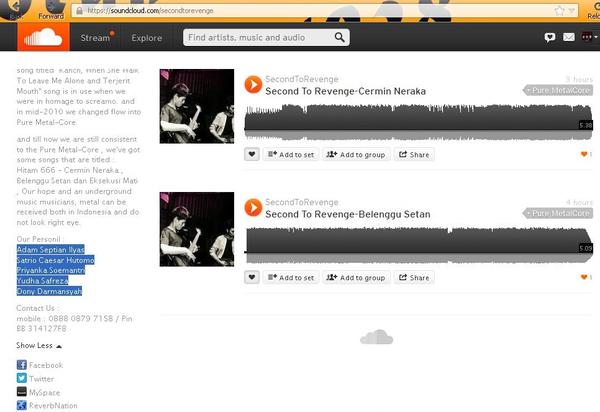 Second To Revenge tweet media