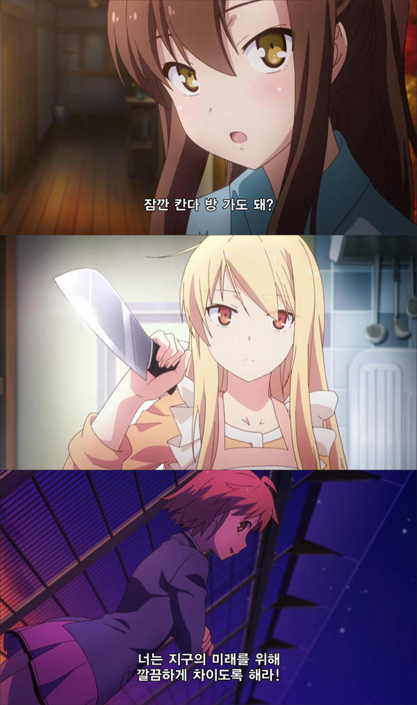 [애니플러스 1/9 23:30 방송『사쿠라장의 애완그녀』13화 "겨울의 문턱에서"] - 나.이.스.보.트. & 우리가 솔로인 데는 모두 이러한 위대한 이유가 있었던...