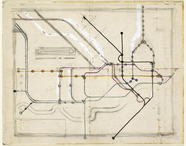 puntuitoss's tweet photo. 150(!) jaar London Underground!
"See the original sketch of the #tube map, by Harry Beck (1931-33) http://t.co/81G6HWFa”