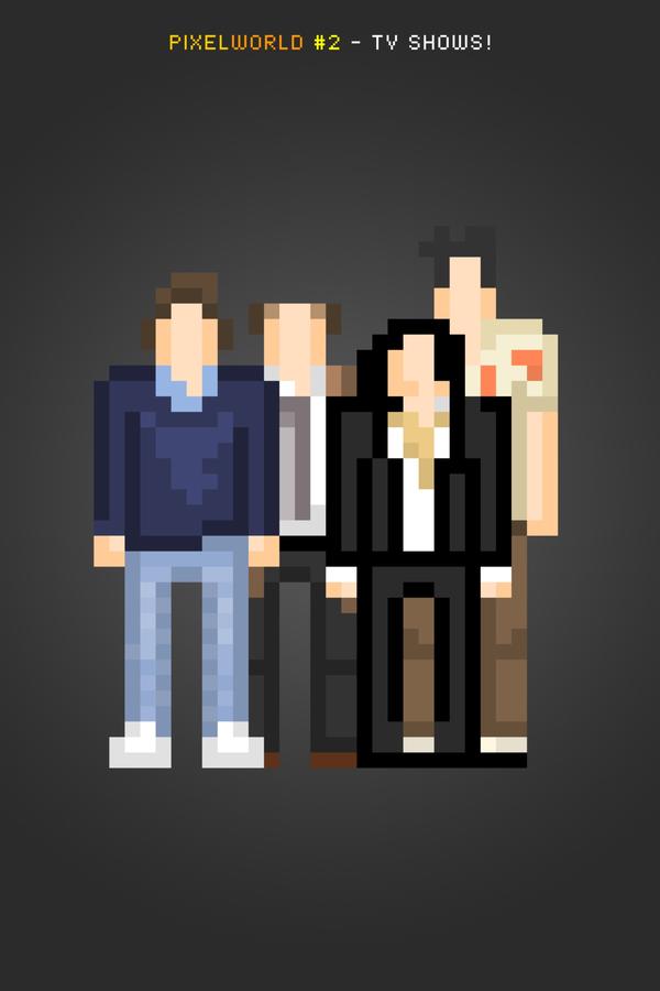lajefa's tweet image. HELP! Anyone knows this TV show from @PixelWorldApp ?? pixelworld.appnormals.com #PixelWorld2 #pixelart