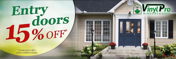 VinylPro1's tweet image. Customize Your Own  Exterior Doors and save 15% now vinylproalberta.com/Entry-Doors.ht…