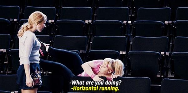 PitchQuotes's tweet photo. #horizontalrunning @RebelWilson @TheRealAnnaCamp #pitchperfect #fatamy http://t.co/NPjhsKY0