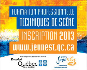 PJE_1's tweet photo. Productions Jeun'Est est en recrutement pour sa formation en techniques de scène 2013.  http://t.co/Wq3E3YIE http://t.co/fsZ25CcT
