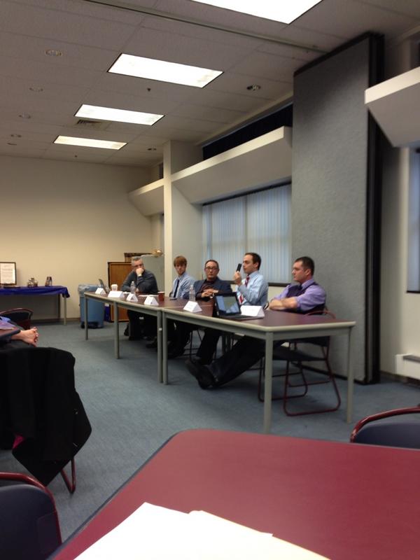 dorisdiscovers's tweet photo. Local media experts on leadership concord panel right now. http://t.co/E9CJtR5N