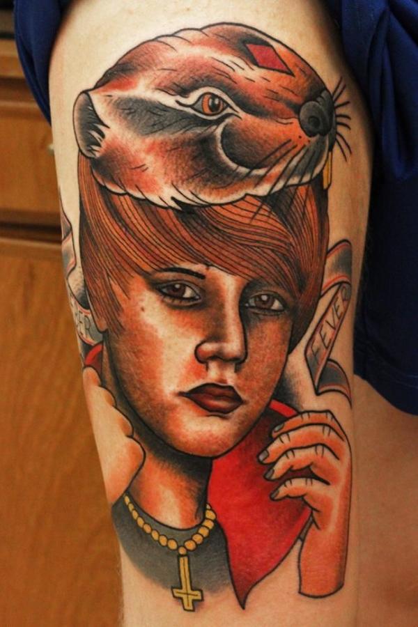 #justinbieber #justinbiebertattoo #biebertattoo #biebertatuering #cut4bieber #cutforbieber #bieberfever #beaver #tat