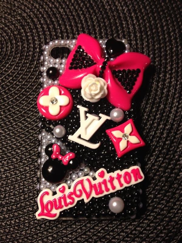 My iPhone 4S case my sis made for me #iphone4s #casecandy