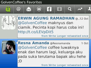 GolvenCoffee's tweet photo. yaaap our next testimonial comes from Resna Amanda. thanks for tasting our Luwak Coffee. :) Cc @Resnamanda http://t.co/Y1IKdrSq