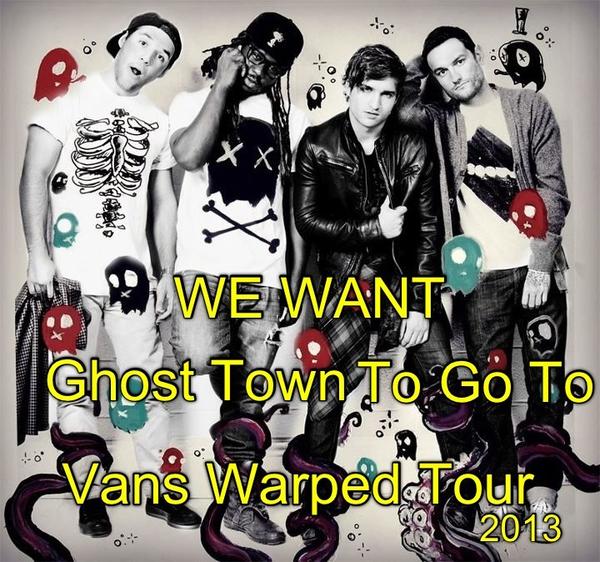 PartyingGhosts's tweet photo. @GhostTownBand FANS, SEND THIS PIC AROUND THAT I MADE TO HELP THEM GET TO WARPED TOUR! MENTION @KevinLyman IN IT!!!! http://t.co/89SVyawW