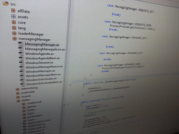 LucasTechNews's tweet image. Hasta recién programando en Flash #ActionScript3 y #PHP un módulo de mensajería para un juego-comunidad.