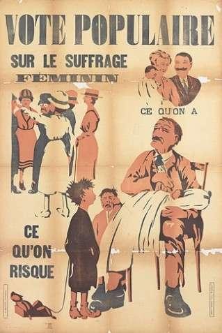 ANDIAAAL's tweet photo. Sinon, je vous rappelle que le droit de vote des femmes devait entraîner la destruction de la famille. #MariagePourTous http://t.co/gdOUlBJt