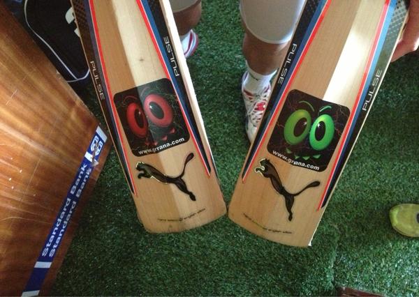 “<a href="/GrRANA_Energy/">GrRANA_Energy</a>: “<a href="/Aidan_Koen/">Aidan Koen</a>: Managed to get a pic of <a href="/HeinoKuhn/">Heino Kuhn</a> bats with <a href="/grrana_energy/">GrRANA_Energy</a> stickers. #hot ””