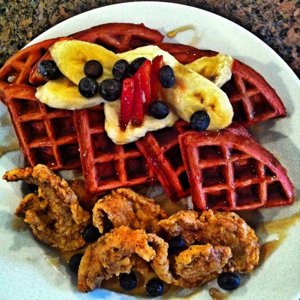Chef Tobias Dorzon on Twitter "The real meaning of chicken and waffles