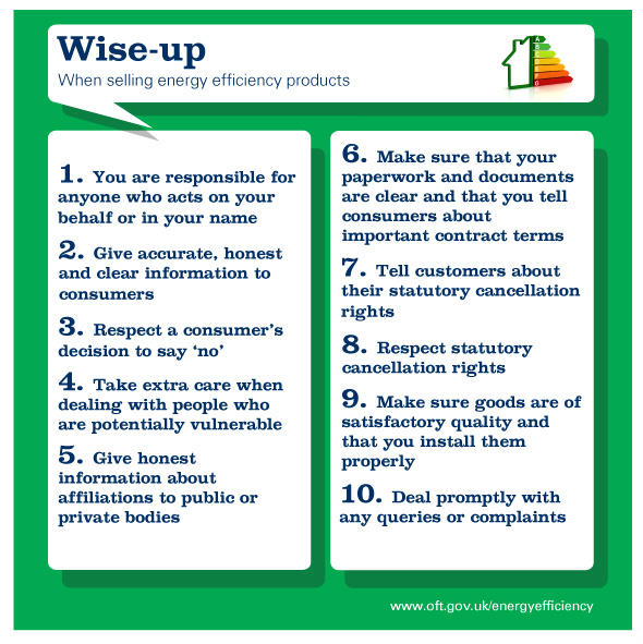 Selling energy efficiency products to consumers? See guidance to help your business comply with the law #EnergyWiseUp