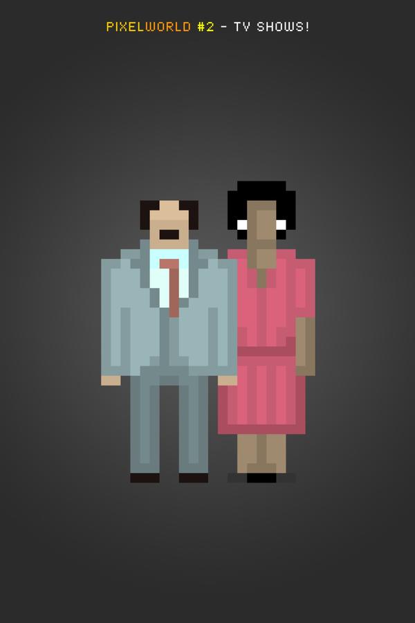lajefa's tweet image. HELP! Anyone knows this TV show from @PixelWorldApp ?? pixelworld.appnormals.com #PixelWorld2 #pixelart