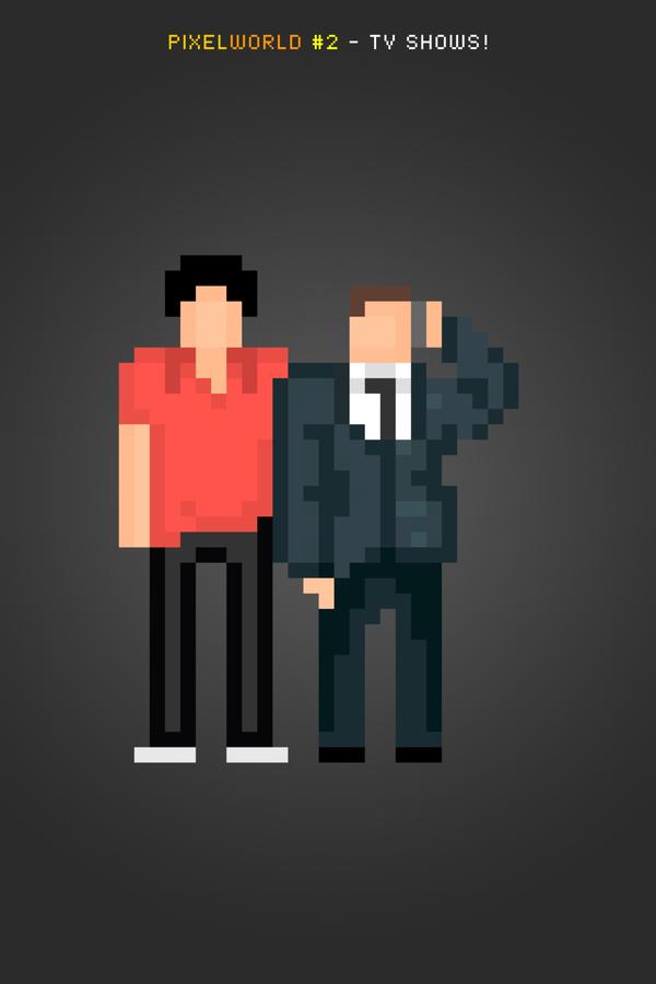 lajefa's tweet image. HELP! Anyone knows this TV show from @PixelWorldApp ?? pixelworld.appnormals.com #PixelWorld2 #pixelart