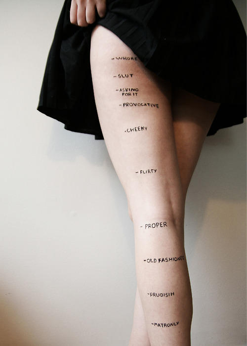 Just found this hand skirt length guide so I know what to wear for every occasion. #adultwork
