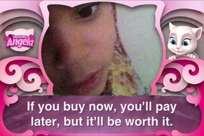 iamALEXAGOLD's tweet photo. Talking Angela app: http://t.co/xUfxQk6g gig jug http://t.co/txN9wGgQ