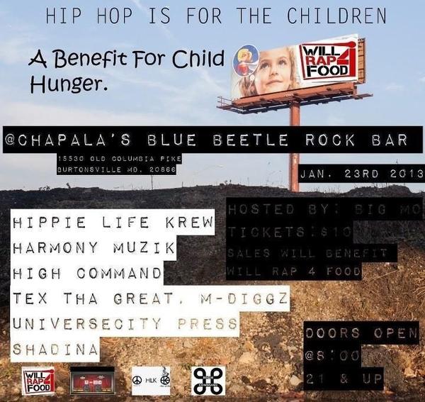 THEDMVLATINOS's tweet image. #DMVSupport Jan23 #HipHopIs4theChildren @Chapalabluebar ft @Four_In @SHADINA @HippieLifeKrew @IGetMyHandsOn &amp;amp; MORE!!