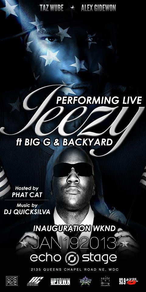 echostage's tweet photo. We will be open for Inauguration Weekend! Young Jeezy w/Big G &amp; Backyard! Tix on sale @ http://t.co/gn99GiE7  @EventDC http://t.co/jUF27a25