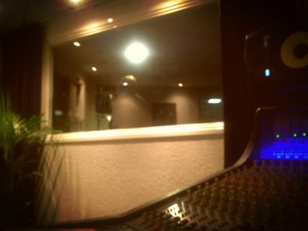 FrankvanEtten's tweet image. Opname @ studio Frank van Etten met Gerrit Boks