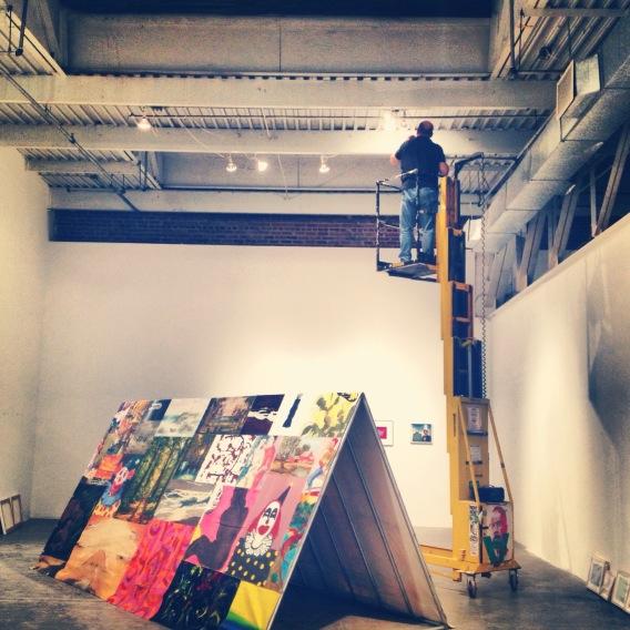 atlcontemporary's tweet image. One more day..... #atlarts #installweek