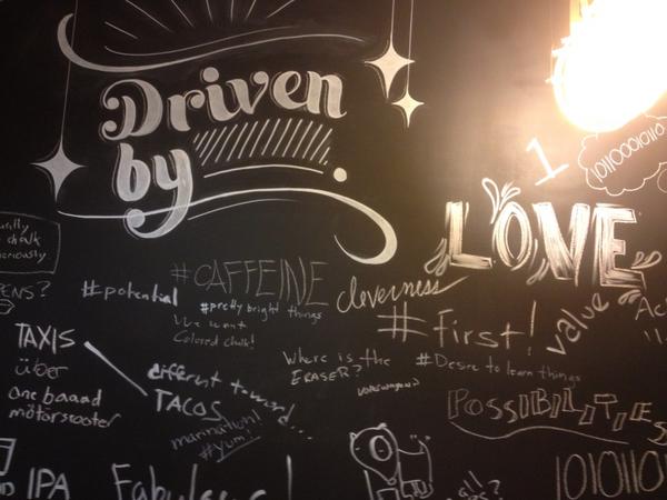 LizMorrelle's tweet image. Reason to be happy: fun coworkers. #drivenby