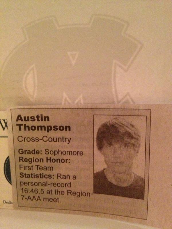 Austinrunnin's tweet image. Ayyyy! What's up! #FirstTeamAllRegion