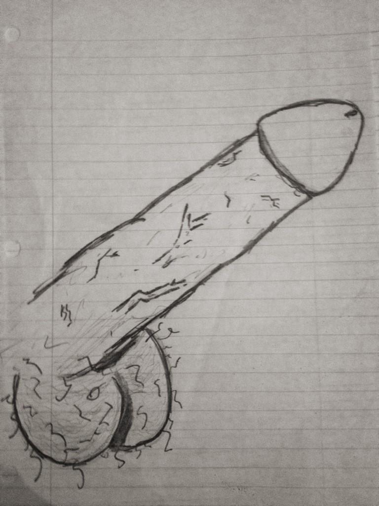 Super Bad Penis Drawing 66