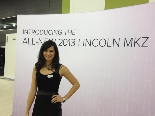 Thanks Lincoln for the booth girls at the auto show :-)