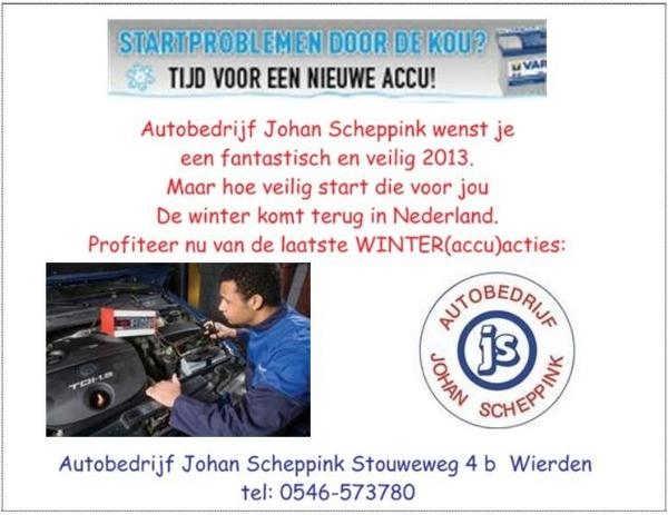 scheppink1's tweet image. Laat nu uw accu testen