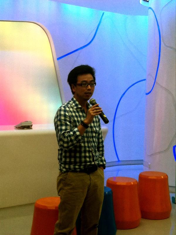 myXL's tweet image. Welcoming speech dari Sr. VP Marketing Brand &amp;amp; Comm PT XL Axiata, Pak Tommy Wattimena. #SMSCHore