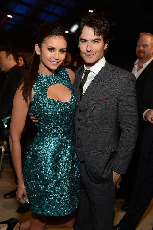 Nina and Ian at #CriticChoiceAward last night...They were magnificent ❤