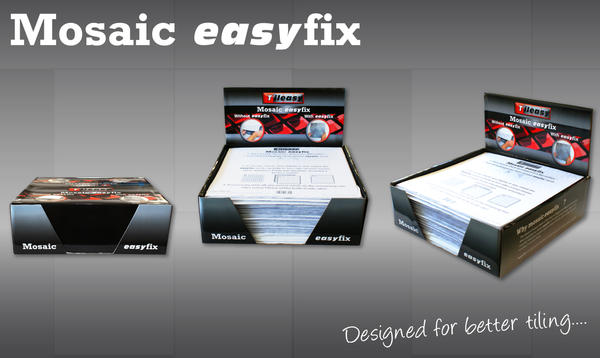 Tileasy's tweet image. Point of sale for Easyfix mosaic mesh now in. Check it out...