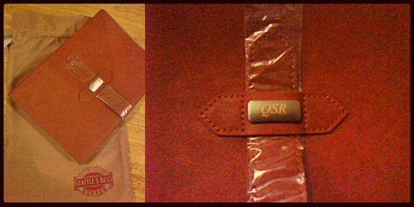 SeattlesBestPH's tweet photo. “@kinnoramos: Got my @SeattlesBestPh planner with my initials engraved. Cool! http://t.co/CbVcHx2u” Awesome!