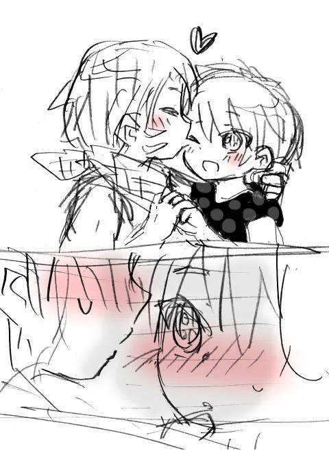 @northsabu あのハゲネタでだるうぱ描こうとしたけどただのいちゃいちゃちゅっちゅになったよ…ごめん今度またがんばるうぇ 