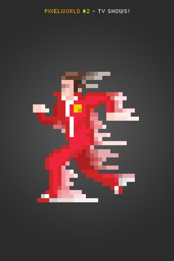 lajefa's tweet image. HELP! Anyone knows this TV show from @PixelWorldApp ?? pixelworld.appnormals.com #PixelWorld2 #pixelart