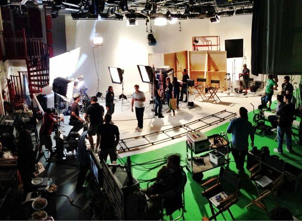 Great day of shooting yesterday for a TurboTax commercial at HD House Miami