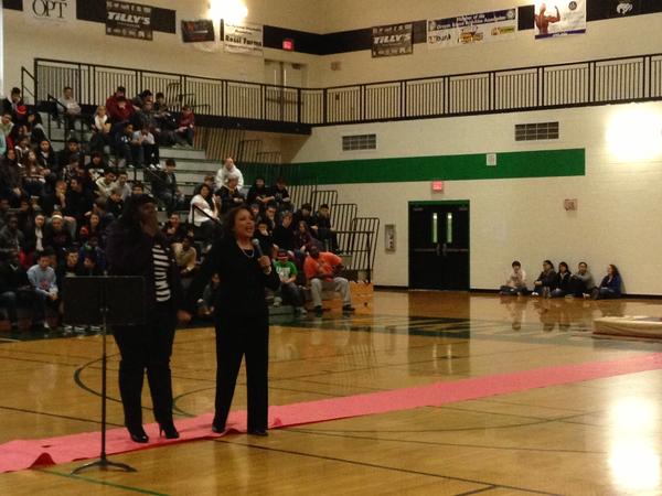 Tears flow as <a href="/LorettaSmithPDX/">Loretta Smith</a> &amp; <a href="/repblumenauer/">Earl Blumenauer</a> surprise MultCo intern w/ invitation to <a href="/BarackObama/">Barack Obama</a>'s inauguration.