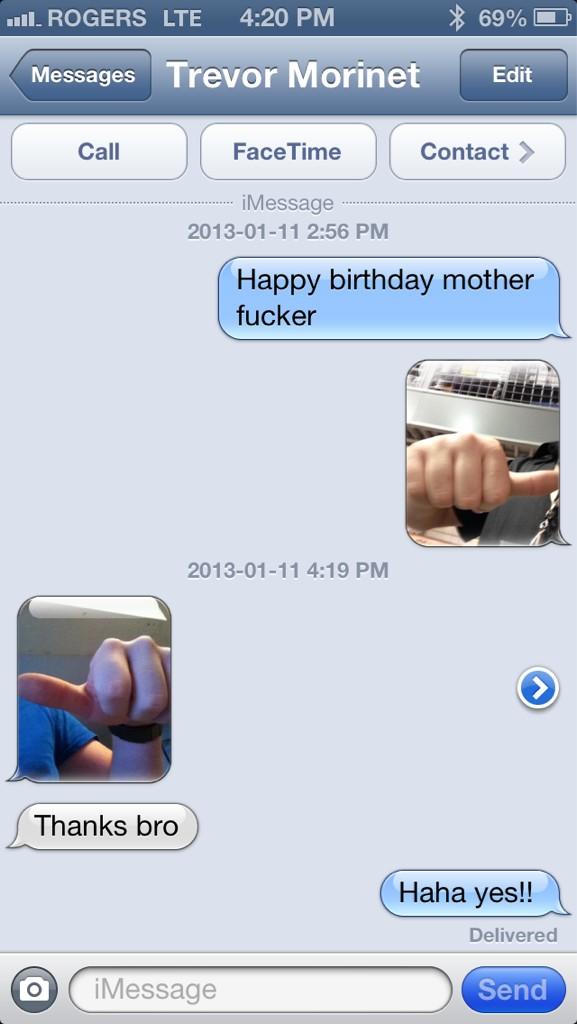 ShayTaylor88's tweet image. Happy bday @trevormorinet #bropeck